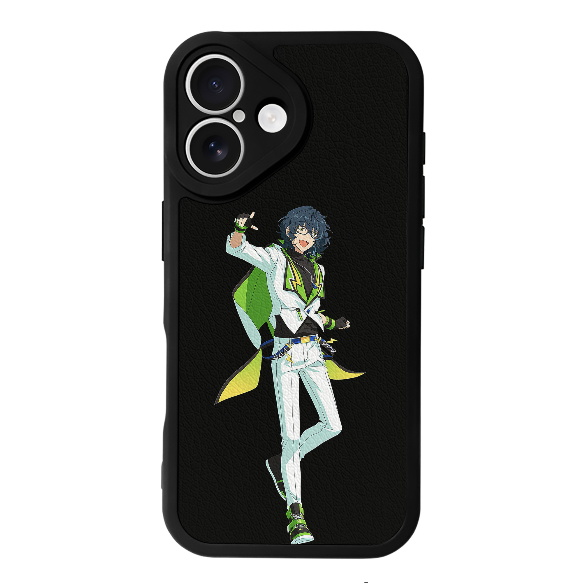 （画像用） あんさんぶるスターズ! Ensemble Stars 【iPhone 16シリーズ対応】シリコンスマホケース（レザー調） 材質：シリコン